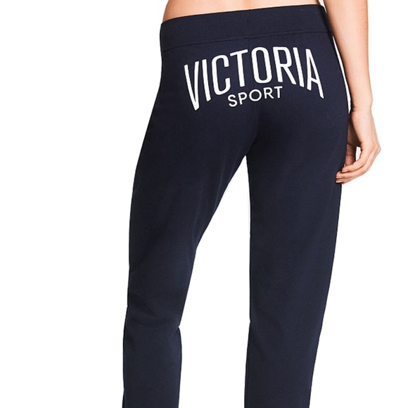 Victoria's Secret Sweaters - VICTORIA SPORT Gym Black & Purple Graphics Set